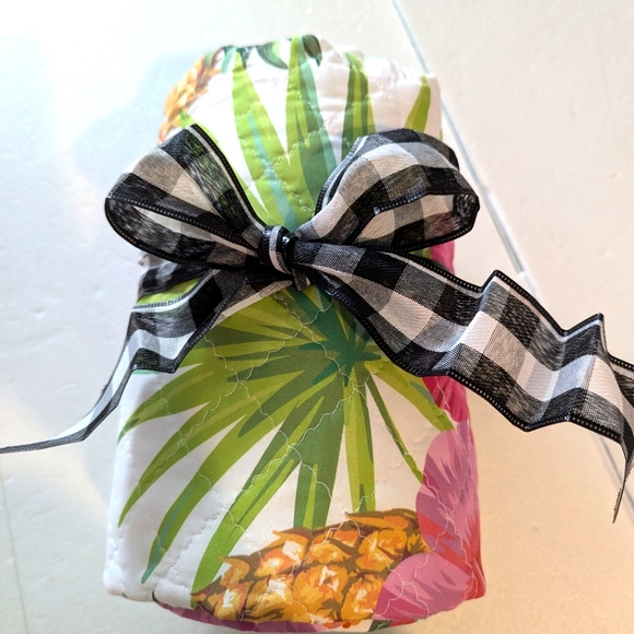 Beautiful Floral Beach/Tote Bag - Picture 7 of 7